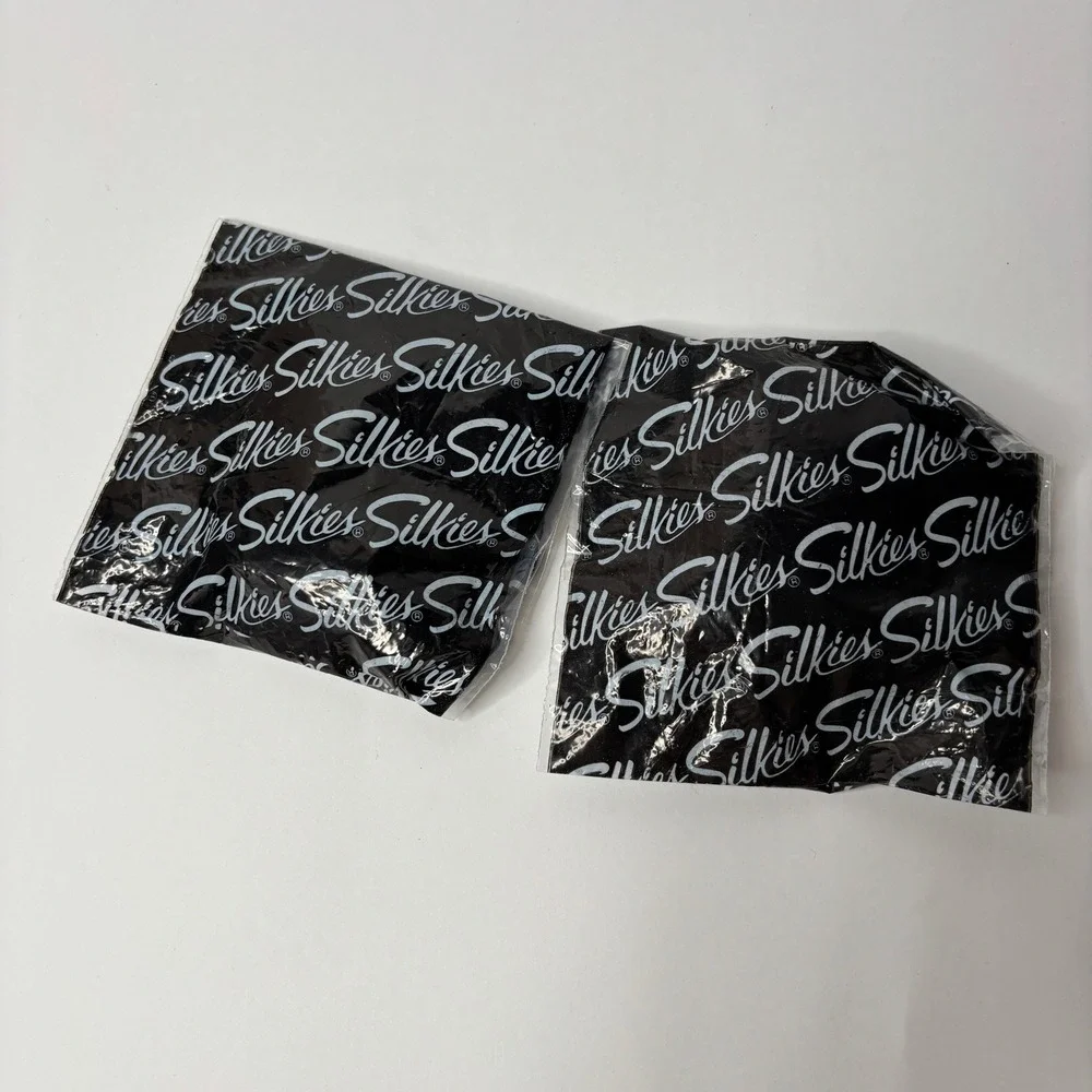 Silkies Knee Hi's Mocha One Size Fits All 100% Nylon Vintage 4 Pair Total